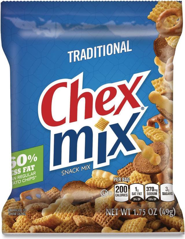 Traditional Snack Mix, 1.75 oz Snack Pack, 60 Packs/Carton Traditional Snack Mix, 1.75 oz Snack Pack, 60 Packs/Carton