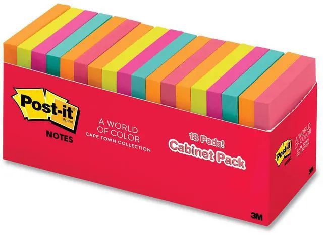 Alt view image 6 of 19 - Post-it Pop-up Notes 3x 3 Cape Town Collection 100 Sheets R33018CTCP
