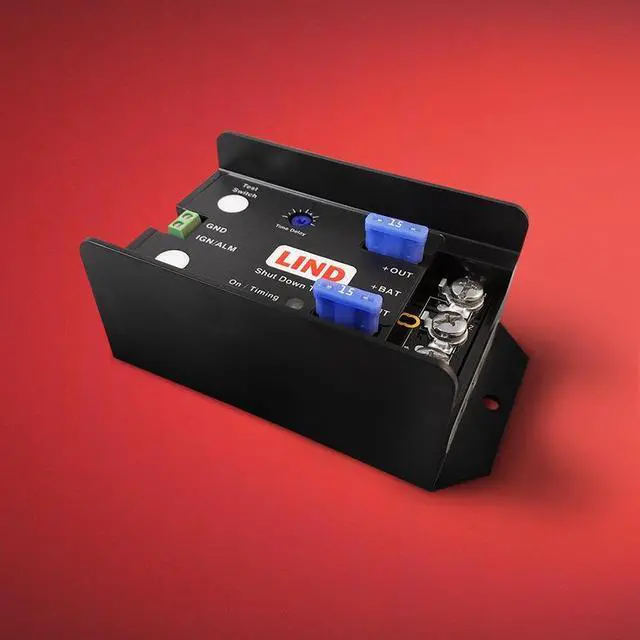 Alt view image 6 of 6 - Lind Electronics SDT1230-057 Shut Down Timer, 2Hr, Fused With Terminal Screws