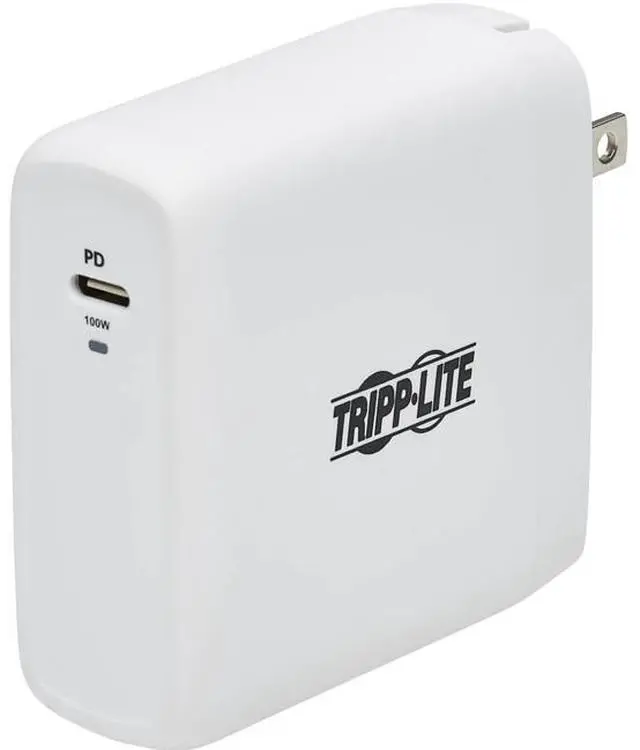 Main image of Tripp Lite Compact 1-Port USB-C Wall Charger White U280W01100C1G