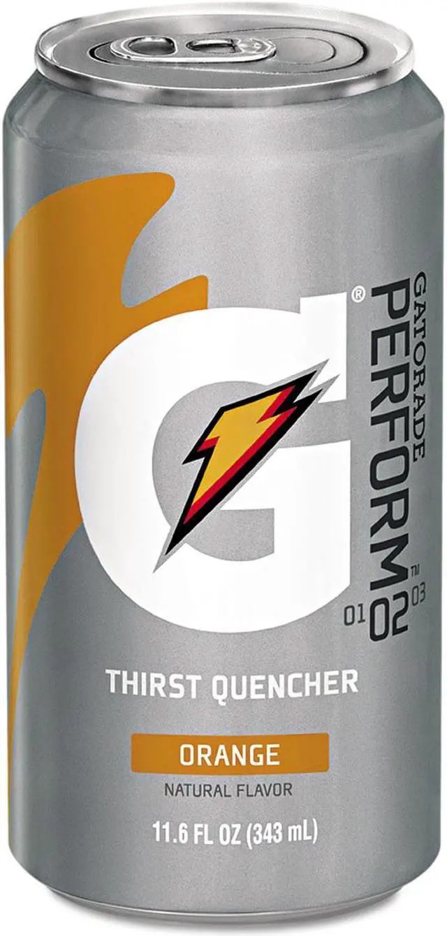 Alt view image 2 of 5 - Thirst Quencher Can Orange 11.6oz Can 24/Carton QUA00902
