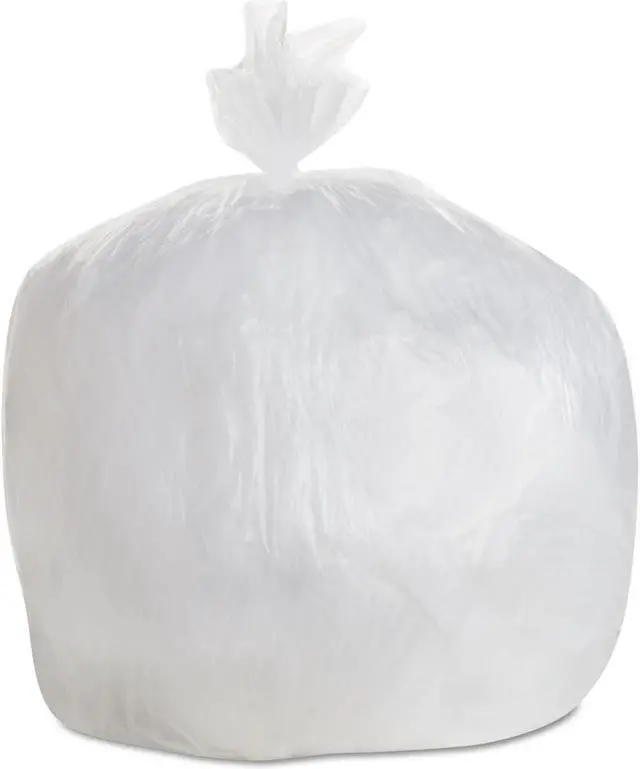 Alt view image 3 of 3 - GEN 303610 High-Density Can Liner, 30 x 36, 30-Gallon, 10 Micron Equivalent, Clear, 25/Roll, 20Rolls/Carton, 1 Carton