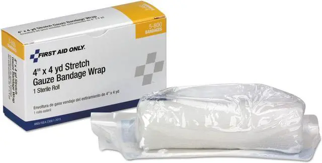 Alt view image 2 of 5 - First Aid Only Stretch Gauze White  Gauze 5-800