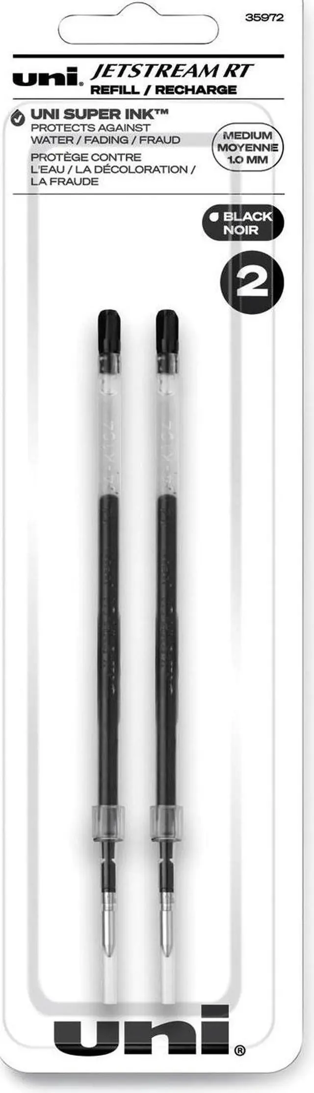 Alt view image 3 of 6 - uni-ball Refill for uni-ball JetStream RT Pens ,REFILL,JTSTRM RT BLD,2,BK
