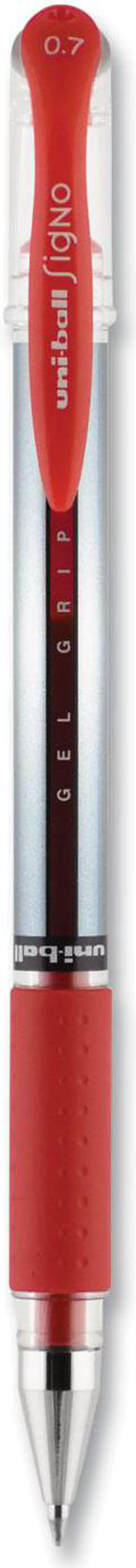 Alt view image 3 of 3 - uni-ball Signo GRIP Stick Gel Pen ,PEN,UNI-GEL GRIP,MED,RD