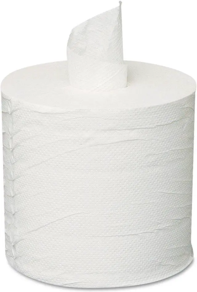 Main image of GENERAL SUPPLY Centerpull Towels 2-Ply White 6 Rolls/Carton 203