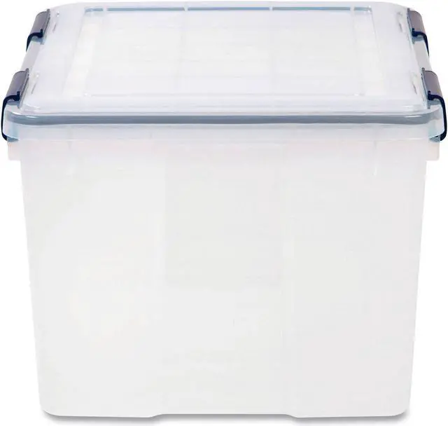 Alt view image 6 of 6 - Iris WEATHERTIGHT 46 Qt. Latch Lid Storage Bin 110455