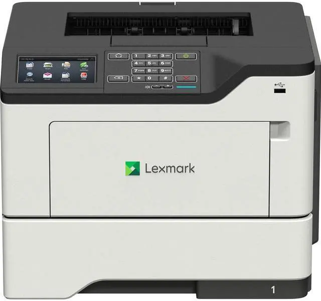 Alt view image 2 of 4 - Lexmark MS620 MS622de Laser Printer - Monochrome - 1200 x 1200 dpi Print - Plain Paper Print - Desktop
