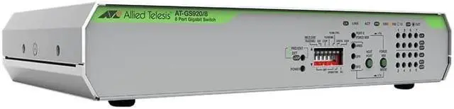 Main image of Allied Telesis 8-Port 10/100/1000T Unmanaged Switch With Internal Psu