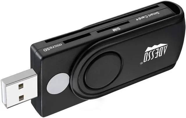 Main image of Adesso SCR-200 Smart Card Reader SCR200