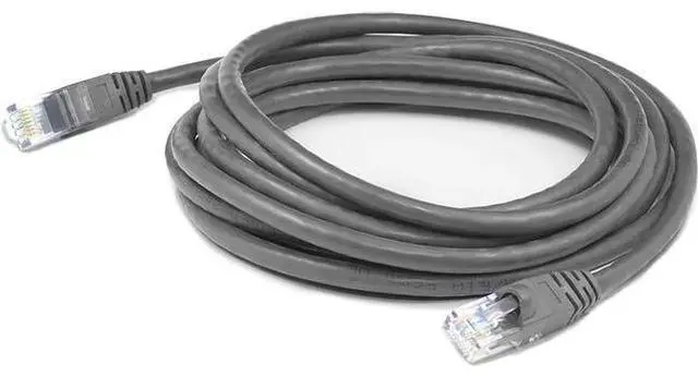 Main image of AddOn 3ft Cat6A Snagless UTP Network Patch Cable Gray ADD3FCAT6AGY