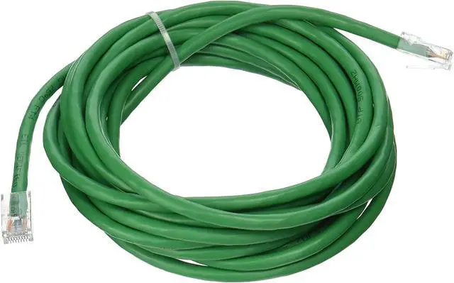 Alt view image 5 of 8 - C2G 04139 Cat6 Cable - Non-Booted Unshielded Ethernet Network Patch Cable, Green (15 Feet, 4.57 Meters)