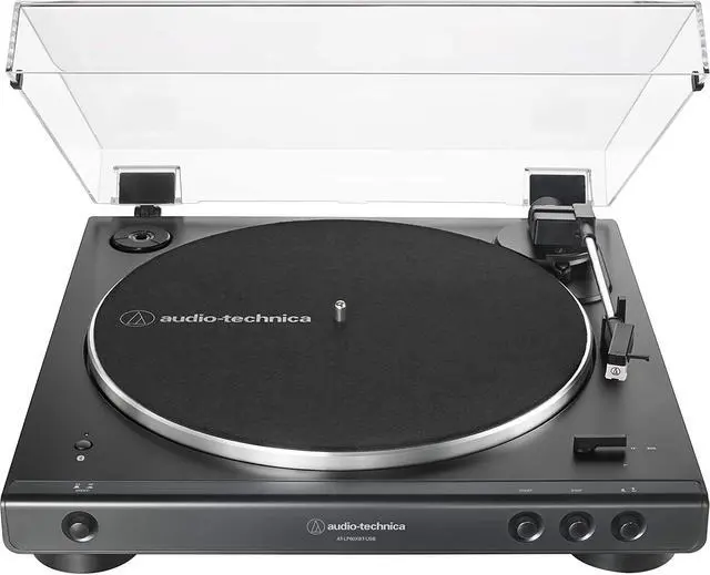 Alt view image 10 of 20 - AudioTechnica AT-LP60XBT Fully Automatic Wireless Belt-Drive Turntable with Bluetooth