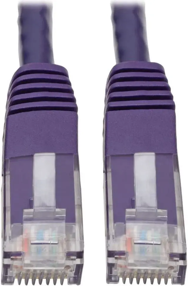 Alt view image 5 of 8 - 50' Cat6 Mlded Ptch Cbl Purple