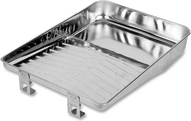 Alt view image 7 of 11 - ZORO SELECT R402-11 Steel Paint Tray, 1 qt, 16 1/2" L, 2 1/2" D, 11" W