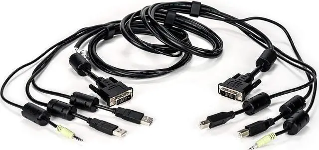 Main image of VERTIV 6ft KVM Cable for KVM Switch USB Audio DVI-D Single-Link CBL0146