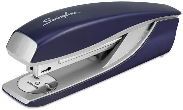 Alt view image 3 of 7 - Leitz NeXXt Series Style Metal Stapler Full-Strip 40-Sheet Capacity Blue 55657069