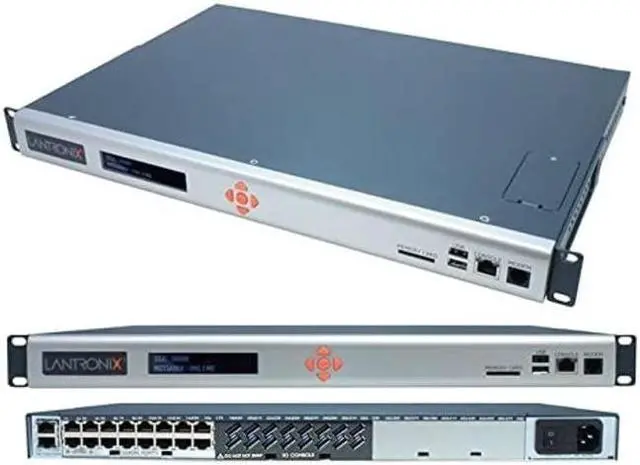 Alt view image 2 of 5 - Lantronix Advanced Modular Console Manager SLC82321201S Remote Monitoring Remote Management RJ45 16 PORT