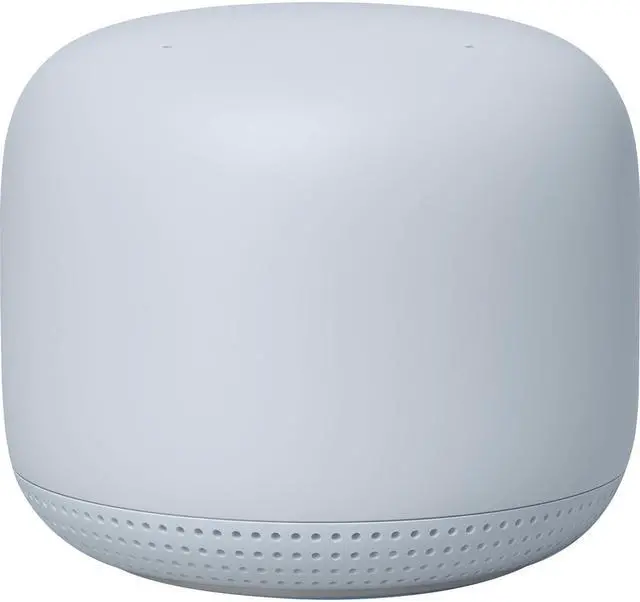 Alt view image 3 of 3 - Google Nest Wifi Point with Google Assistant 1-Pack Mist - 1600 square feet coverage - 768 MB RAM & 512 MB Flash - Capacitive touch controls - Bluetooth? 5.0 - Compatible with previous generation