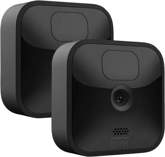 Alt view image 9 of 20 - Blink Outdoor - wireless, weather-resistant HD security camera, two-year battery life, motion detection, set up in minutes - 2 camera kit