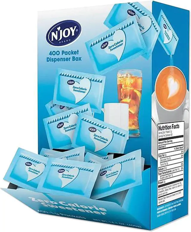 Main image of Blue Aspartame Artificial Sweetener Packets 0.04 oz Packet 400 Packets/Box 83219