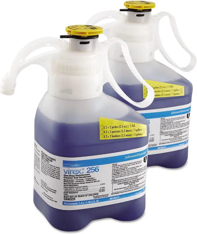 Alt view image 7 of 8 - Diversey Smartdose Neutral All-purpose Disinfectant Cleaner 1 EA/BT