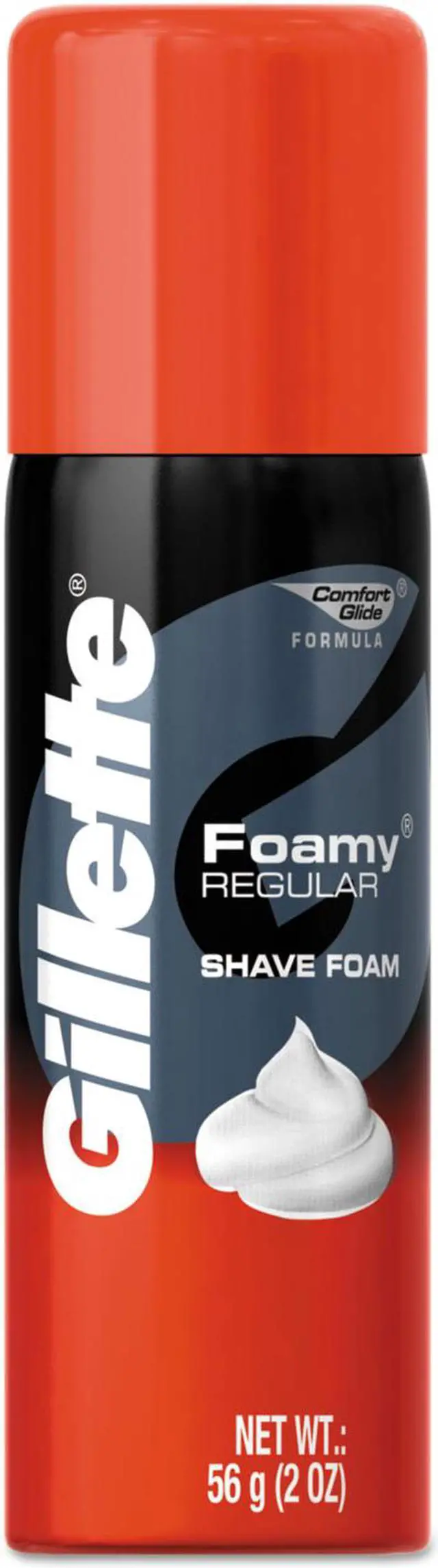 Alt view image 6 of 7 - Comfort Glide Foamy Regular Shave Foam - 2 oz Shaving Foam