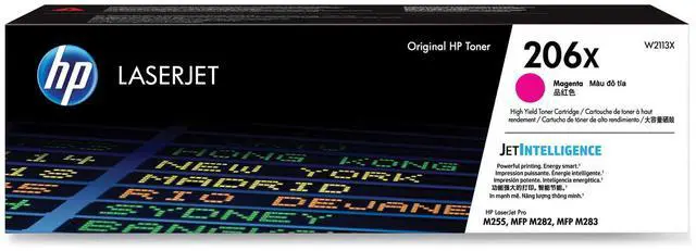 Alt view image 12 of 20 - HP 206X W2113X High Yield Original LaserJet Toner Magenta