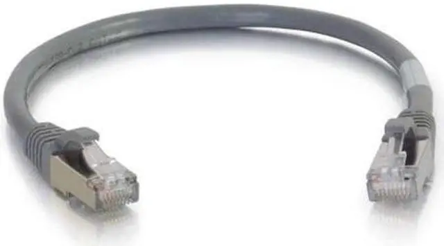 Alt view image 6 of 7 - C2G 00789 Cat6 Cable - Snagless Shielded Ethernet Network Patch Cable, Gray (30 Feet, 9.14 Meters)