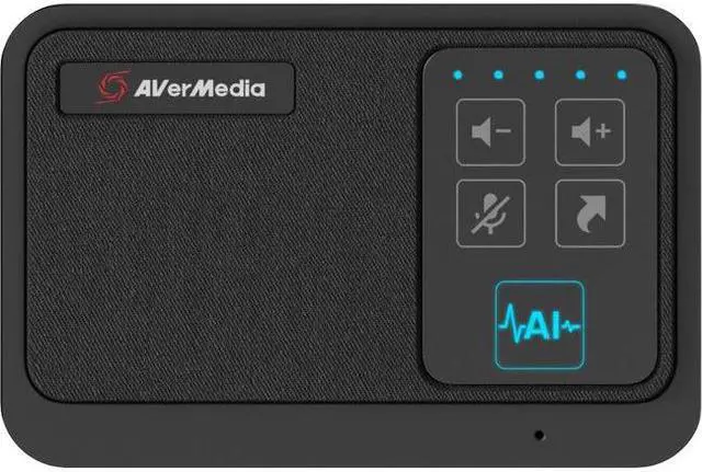 Alt view image 3 of 11 - AVerMedia Speakerphone - USB - Microphone - Portable