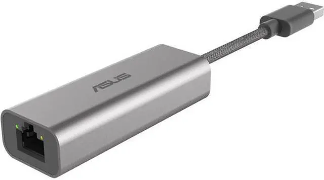 Alt view image 16 of 20 - Asus USB-C2500 2.5Gigabit Ethernet Adapter - USB 3.2 (Gen 1) Type A - 1 Port(s) - 1 - Twisted Pair