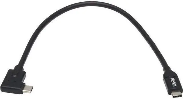Main image of USB C Cable USB 3.2 Gen 1 Right-Angle 60W PD Charging M/M 1ft