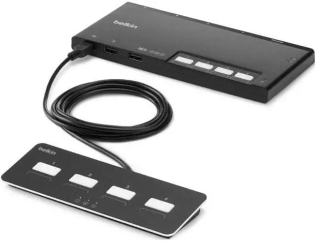 Main image of Belkin F1DN104MOD-HH-4 KVM Switchbox F1DN104MODHH4
