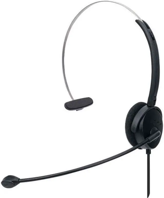 Main image of Manhattan Mono On-Ear USB Headset with Microphone 179867
