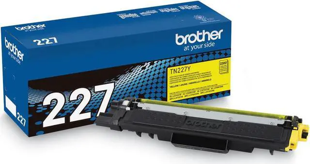 Alt view image 11 of 20 - Brother TN227Y High Yield Toner Cartridge - Yellow