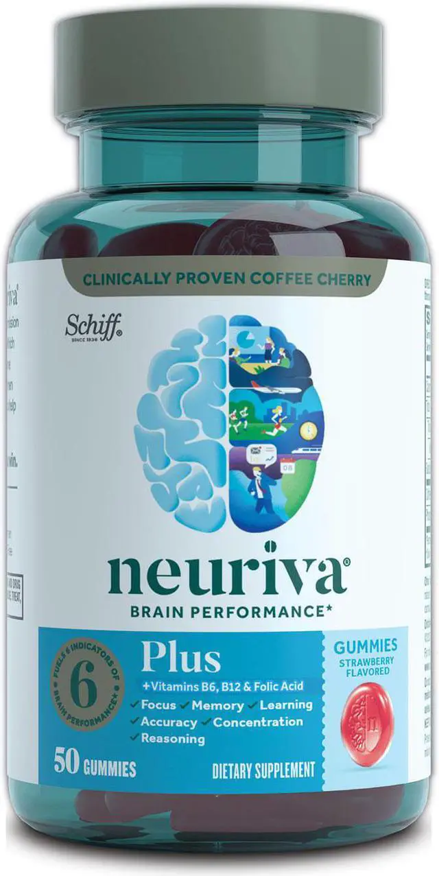 Main image of Brain Performance Plus Gummies 50 Count 4786519502