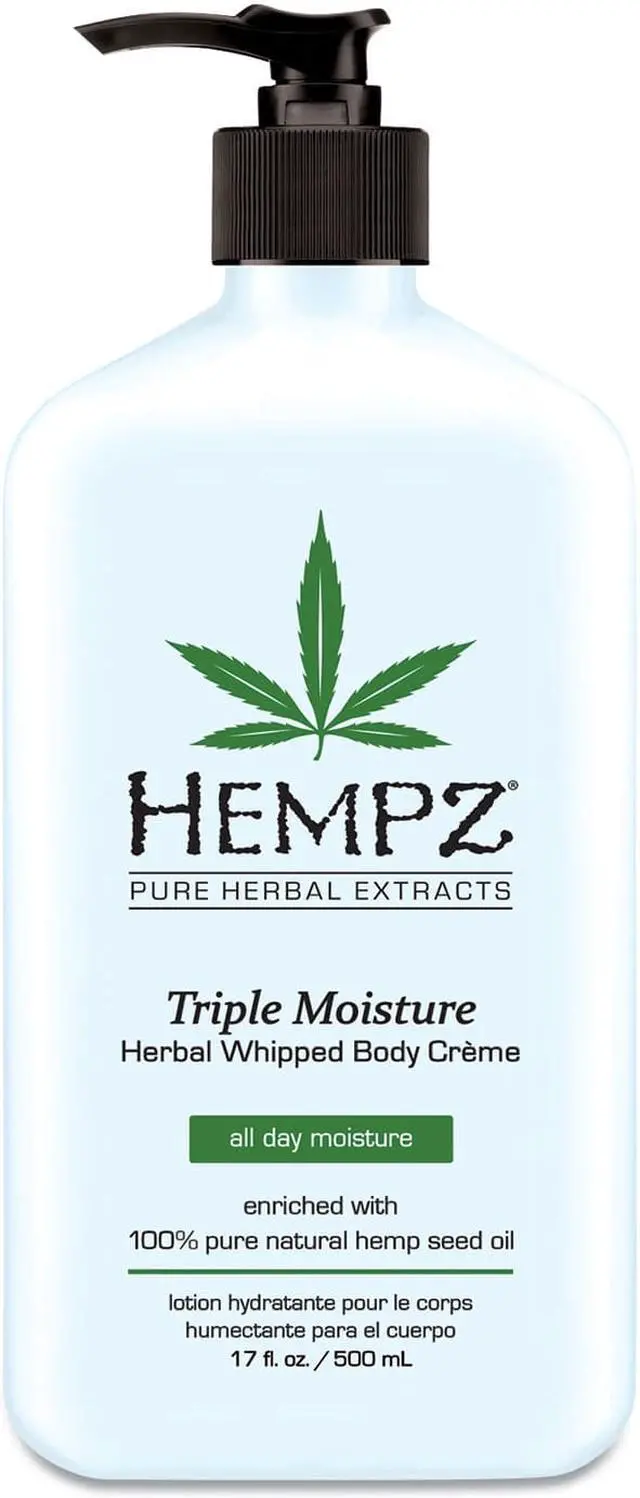 Alt view image 7 of 15 - Hempz Triple Moisture Herbal Whipped Body Cr me 110-2144-03