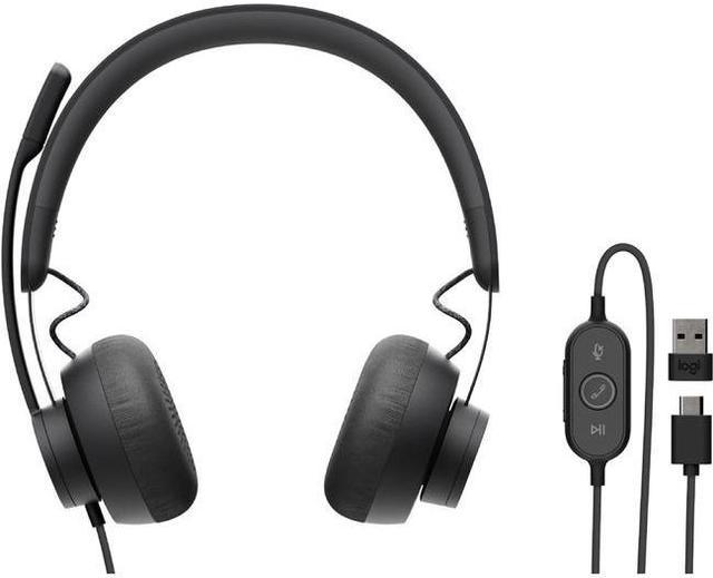 Logitech Zone Wired On-Ear Headset