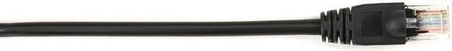 Alt view image 2 of 6 - Black Box CAT5EPC-007-BK CAT5e 100-MHz Stranded Ethernet Patch Cable - Unshielded, PVC, Snagless Boot, Black, 7 ft.