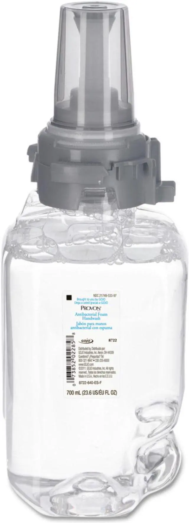 Alt view image 2 of 9 - Clear & Mild Foam Hand Soap, 700mL ADX-7 Refill, PK4 PROVON 8721-04