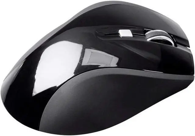 Alt view image 6 of 9 - Monoprice Select Wireless Ergonomic Mouse - Black - Ideal For Work, Home, Office, Computers - Workstream Collection
