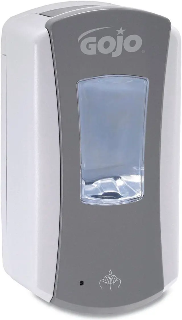 Alt view image 3 of 3 - Gojo LTX-12 Gray/White High-capacity Soap Dispenser 4 EA/CT