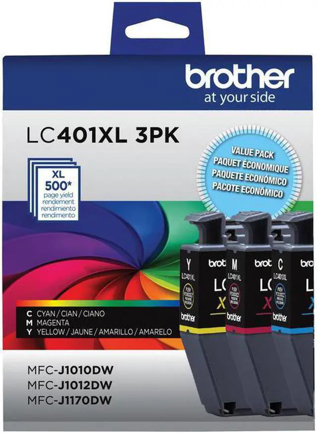 Main image of HIGH YIELD COLOR INK CARTRIDGE 3PK FOR MFC-J1010DW MFC-J1170DW