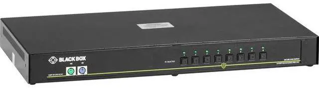 Alt view image 3 of 3 - NIAP 3.0 KVM Switch, Single-Head, DVI-I, PS/2, CAC, 8-PT, Secure