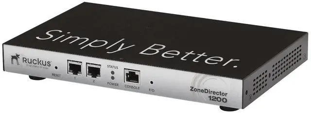 Alt view image 6 of 7 - Ruckus Wireless ZoneDirector 1200, licensed for up to 5 ZoneFlex Access Points (901-1205-UN00)