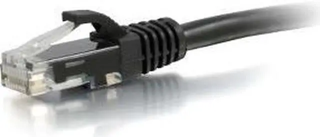 Alt view image 12 of 12 - C2G 00730 Cat6a Cable - Snagless Unshielded Ethernet Network Patch Cable, Black (8 Feet, 2.43 Meters)
