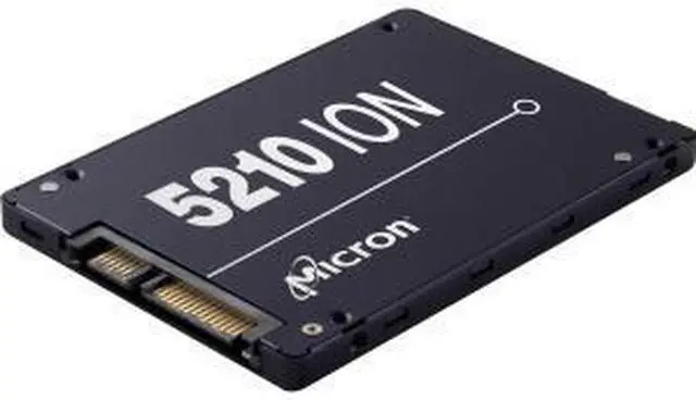 Alt view image 7 of 7 - Micron 5210 ION 7.68TB SATA 6Gb/s 2.5" Enterprise SSD — MTFDDAK7T6QDE