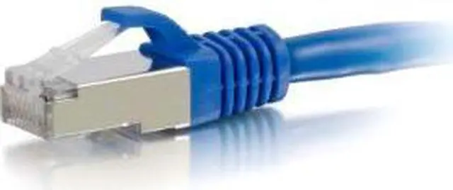 Alt view image 9 of 11 - C2G 14FT CAT6  SNAGLESS SHIELDED (STP) NETWORK PATCH CABLE - BLUE