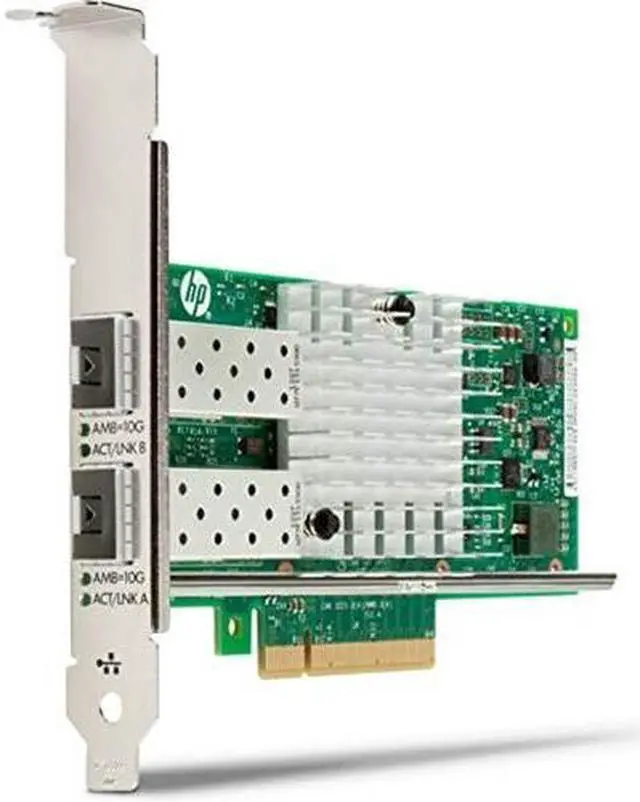 Alt view image 2 of 11 - HP X550-T2 10GbE Dual Port NIC - 2 Port(s) - Twisted Pair