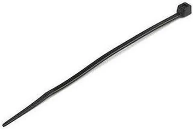 Alt view image 3 of 5 - 4XEM 100 Pack 8" Reusable Nylon/Plastic Cable Ties Black Medium 4X8ZIPTIE100BR